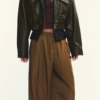 Elise™ | Kurze Lederjacke