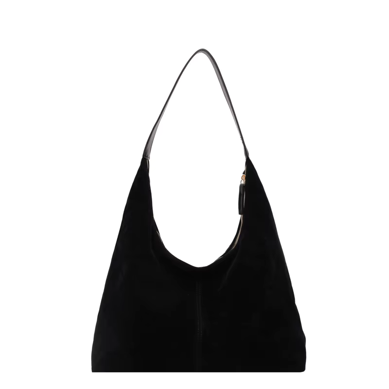Lune | Velours-Halbmonden-Tasche