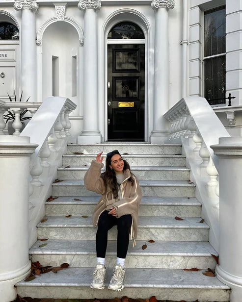 Kaja™ |  Weicher Teddy-Mantel