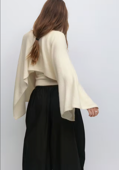 MIRA | Knitted cape top