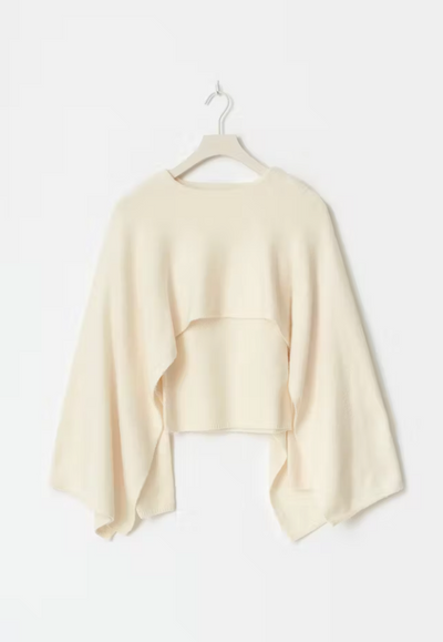 MIRA | Knitted cape top