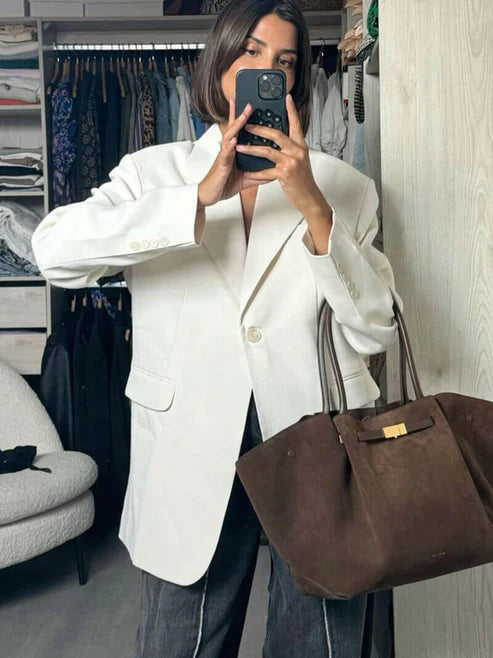 Heather™ | Moderne Damenhandtasche aus Wildleder