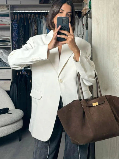 Heather™ | Moderne Damenhandtasche aus Wildleder