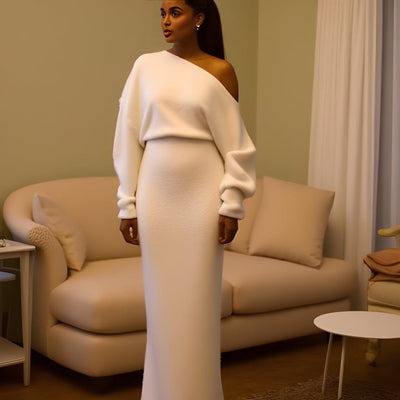 Seraphine | Drop-Shoulder-Pulloverkleid