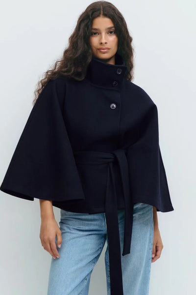 Storm | Capejacke mit hohem Kragen