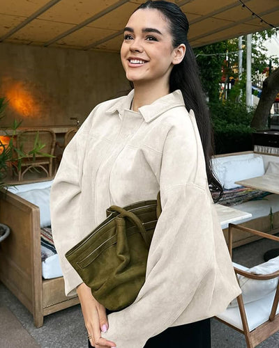 Lara | Suède-Bomberjacke