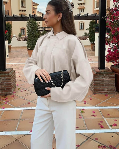 Lara | Suède-Bomberjacke