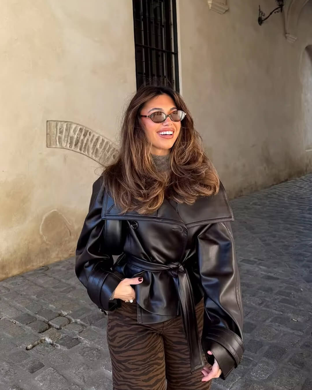 Myra | Cropped Trench Coat